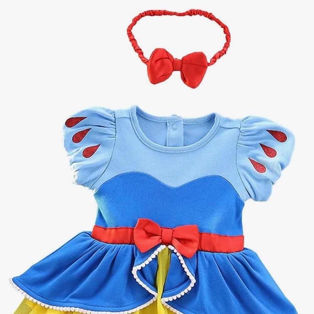 Snow white baby costume 6-9m